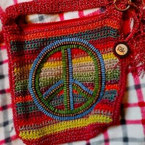 The Sak peace & love crossbody bag